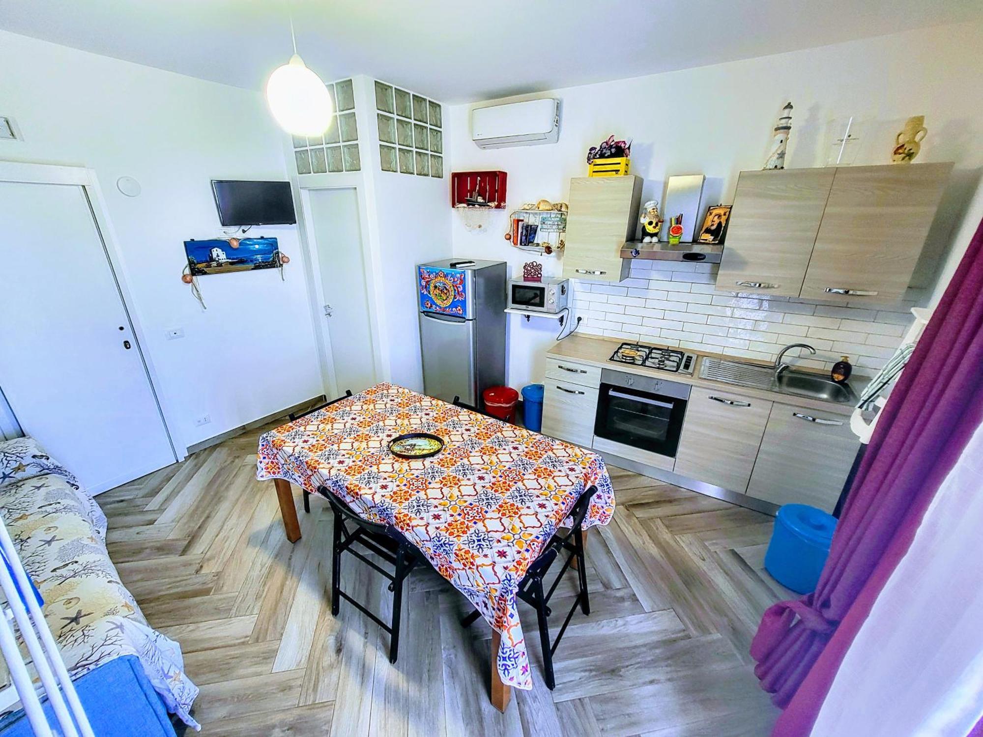 산타플라비아 Seafront House Gabbiano Azzurro 아파트 외부 사진