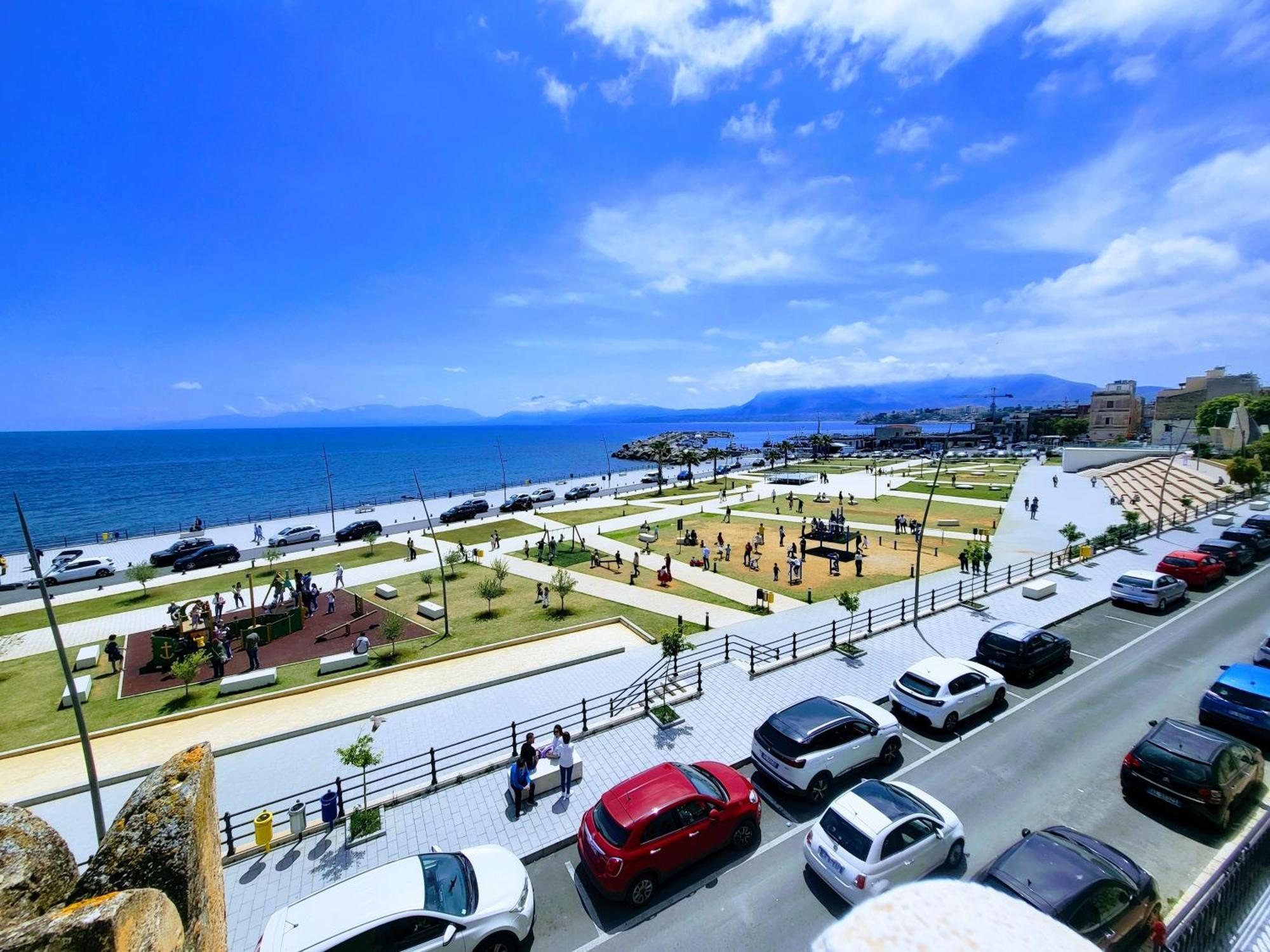 산타플라비아 Seafront House Gabbiano Azzurro 아파트 외부 사진