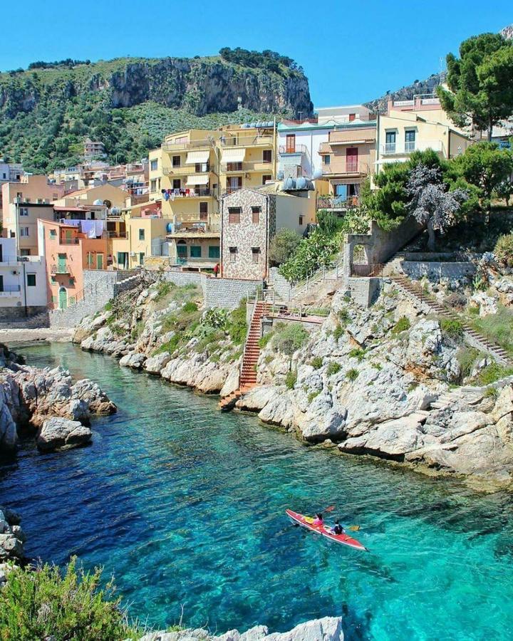 산타플라비아 Seafront House Gabbiano Azzurro 아파트 외부 사진